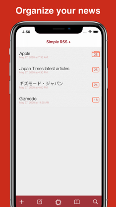 Simple RSS Push+ screenshot 1