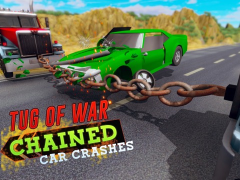 Chained Car Crash Beam Drivingのおすすめ画像3