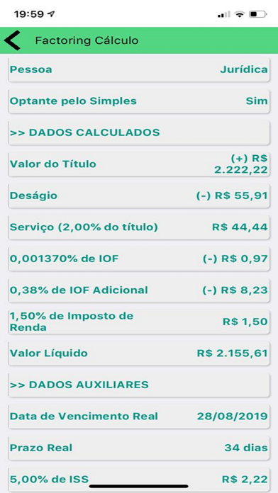 Factoring Cálculo screenshot 2