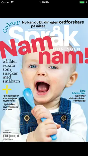 Språktidningen screenshot 1
