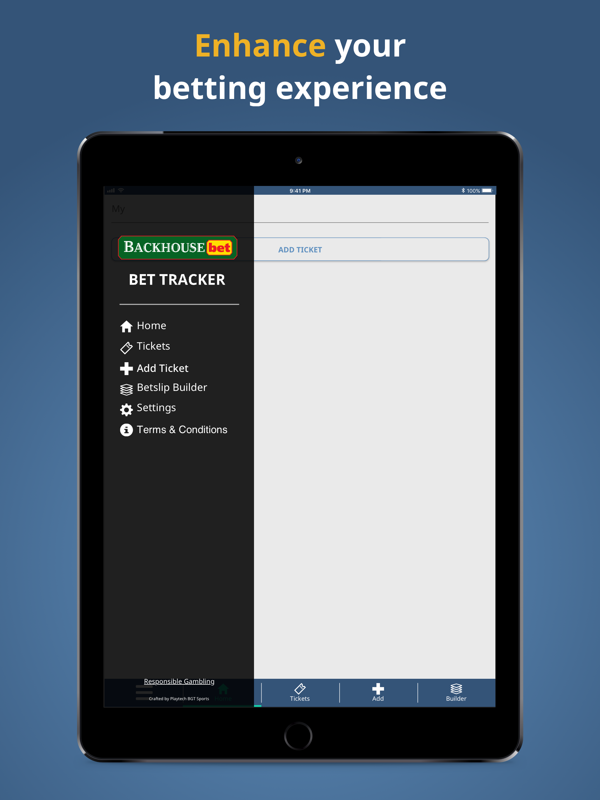 BackhouseBet Bet Tracker screenshot 7