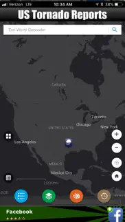 us weather tornado reports iphone screenshot 2