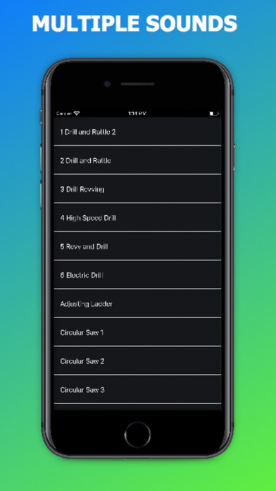 Screenshot #2 pour Drill Sounds and Power Tools