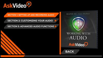 Screenshot #2 pour Audio Course for Reaper