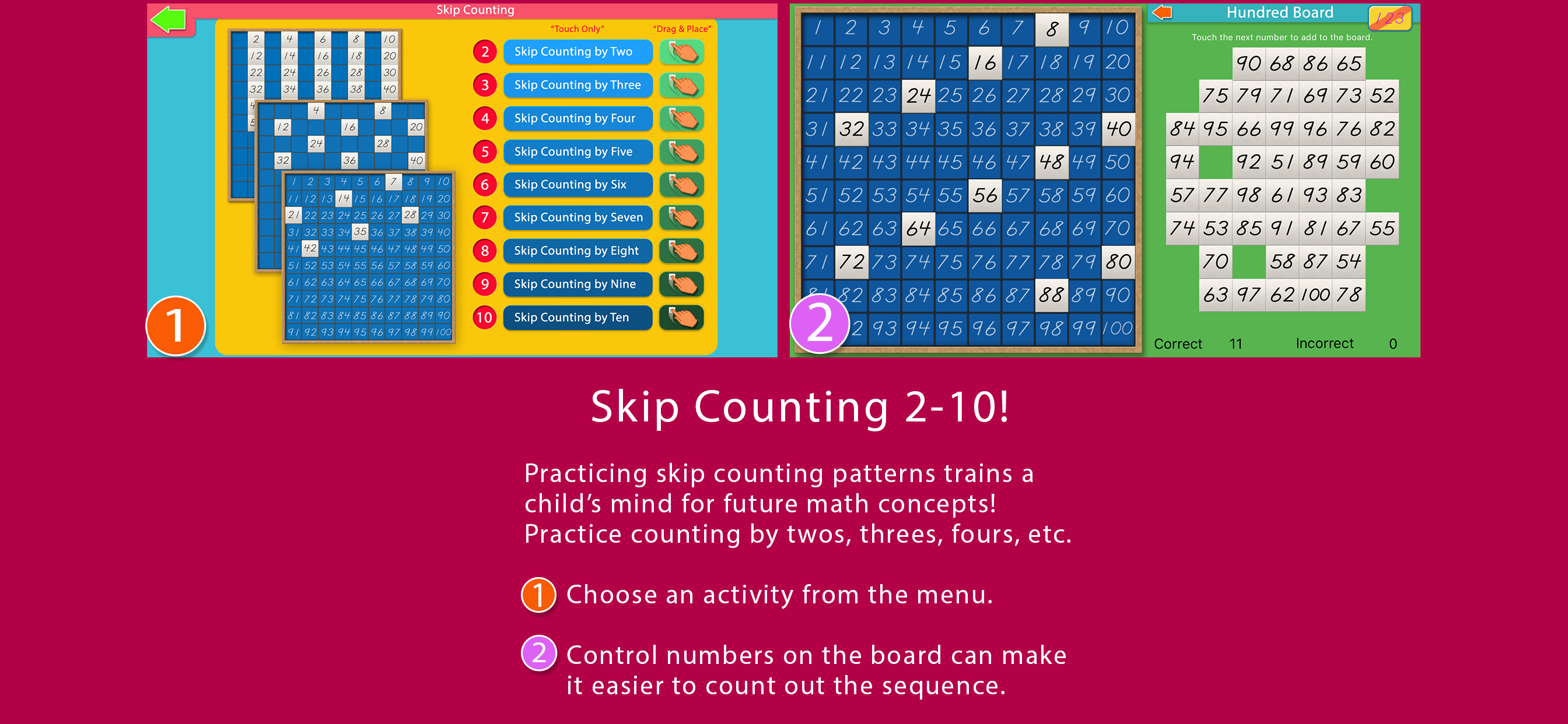 Skip Counting -Montessori Math screenshot 4