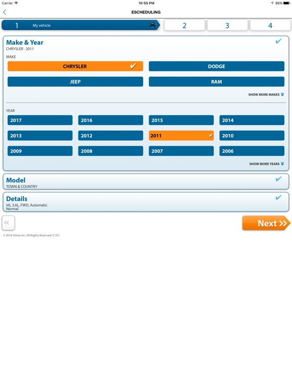 Dallas Dodge Chrysler Jeep RAM iPad screenshot 5 - Shopping app