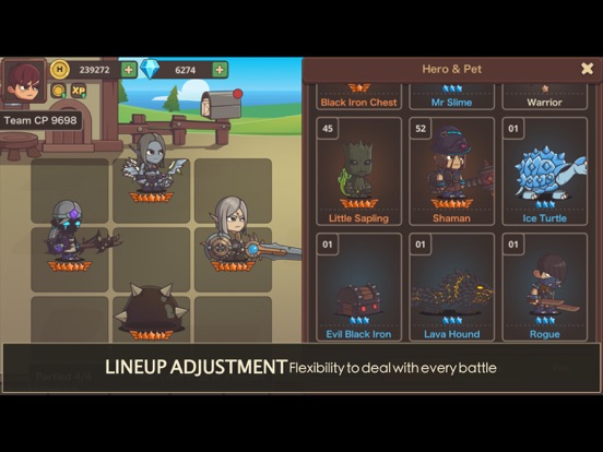 Tiny Heroes 2 iPad screenshot 7 - Entertainment app