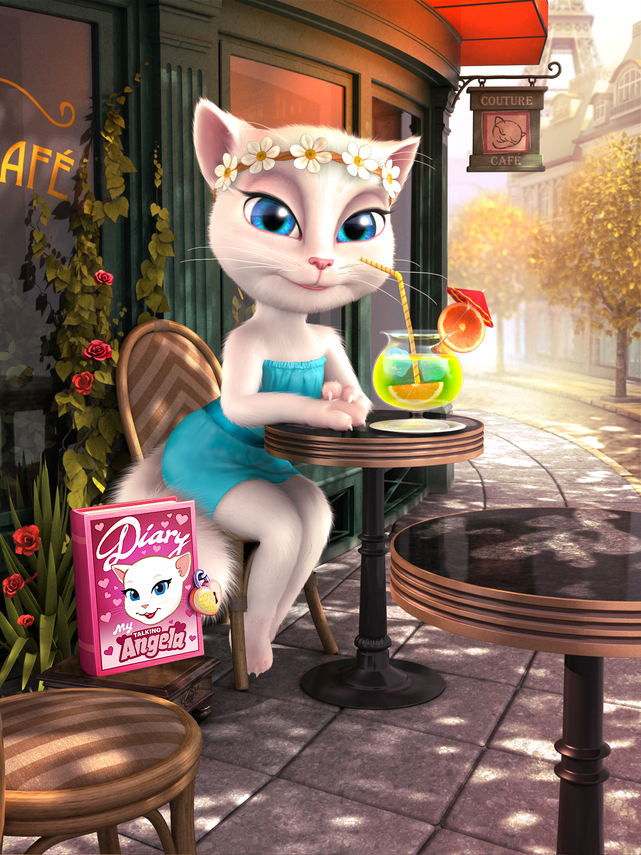Talking Angela for iPad screenshot 4