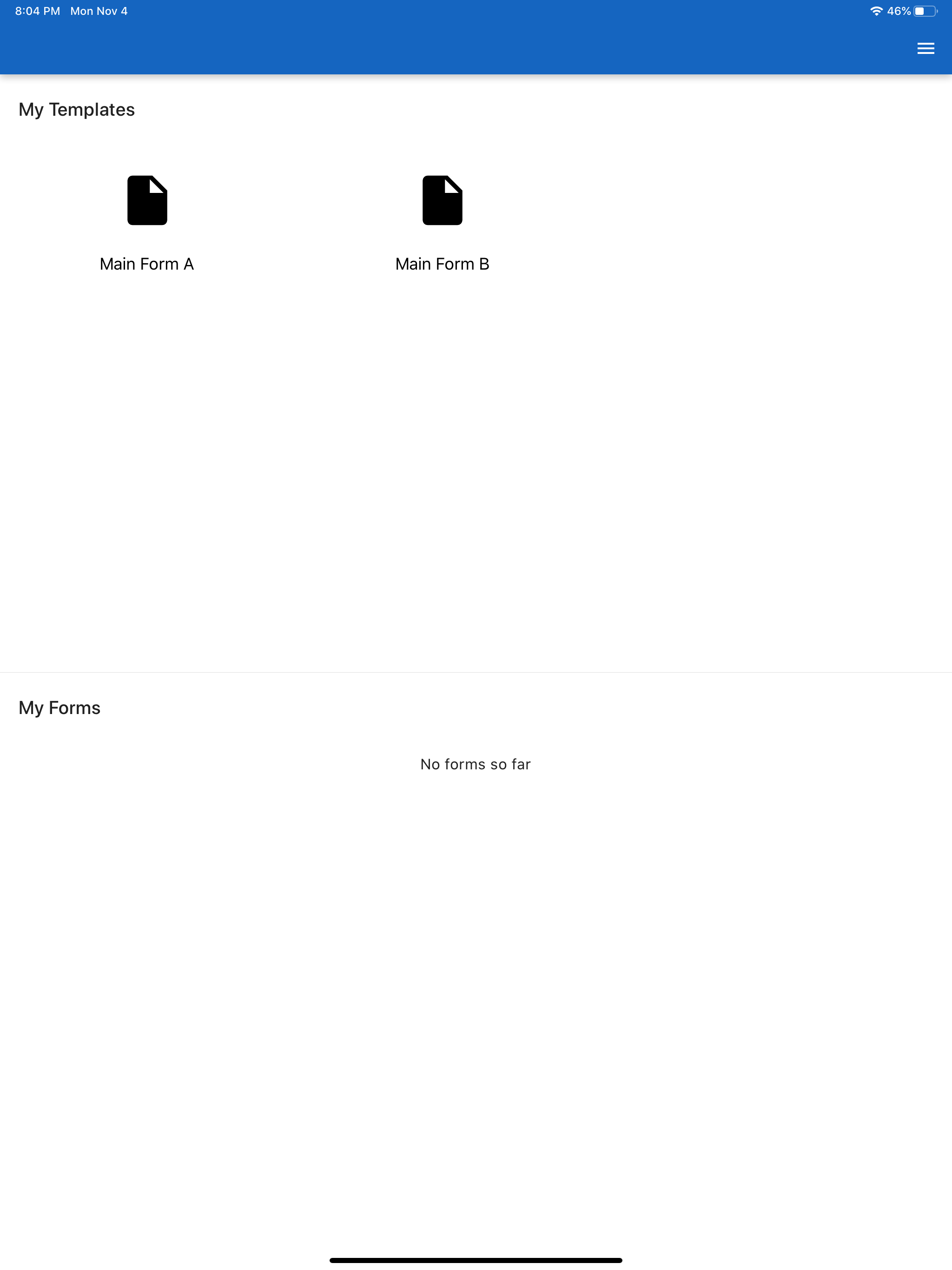 RiskMentor inForms