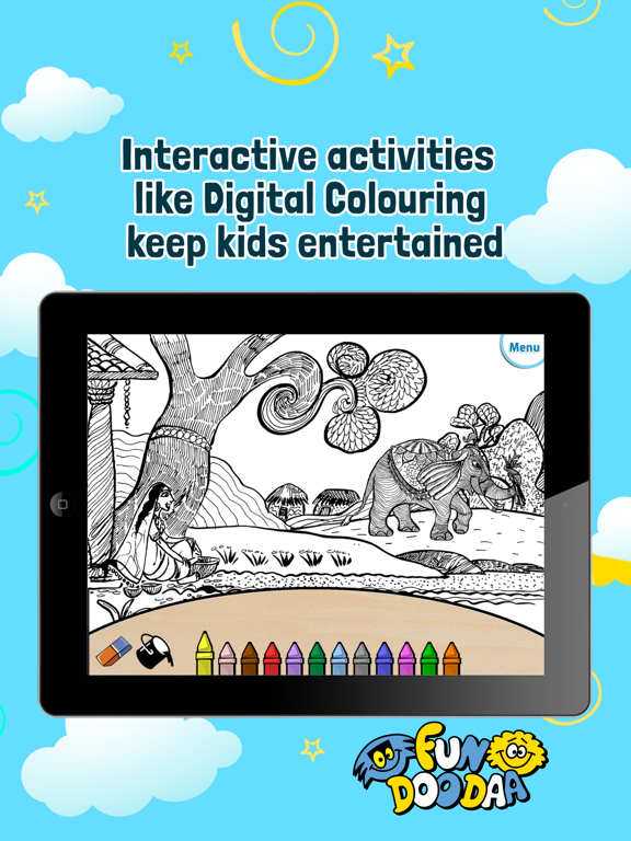 FunDooDaa Books - for Kids iPad screenshot 5 - Book app
