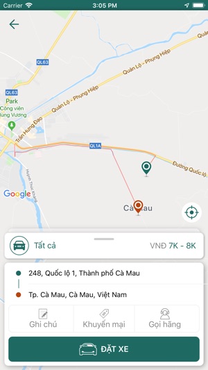 Taxi Cà Mau(圖3)-速報App