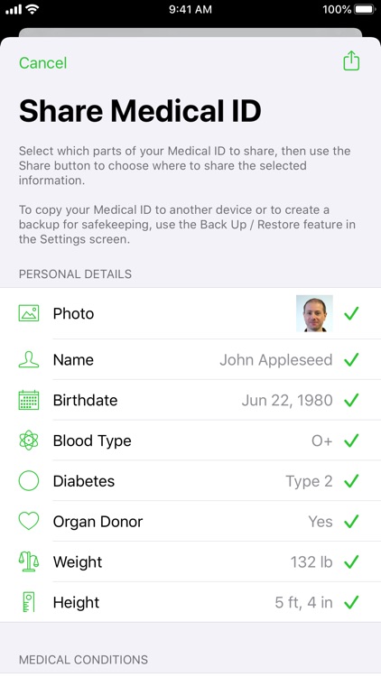 Medical ID Record screenshot-6
