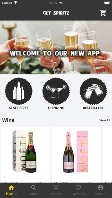 Get Spiritz: Alcohol Delivery Screenshot 1 - AppWisp.com Get Spiritz: Alcohol Delivery Screenshot 1 - AppWisp.com