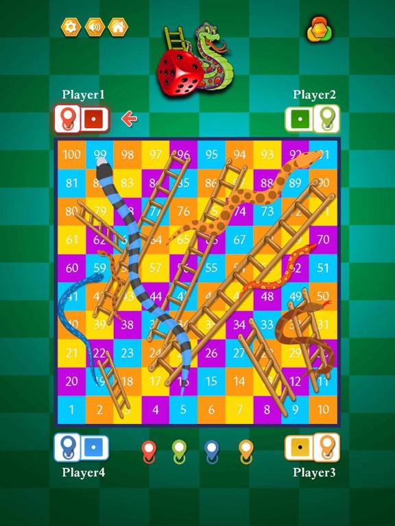 Snake & Ladders - Board Game iPad screenshot 5 - Games app