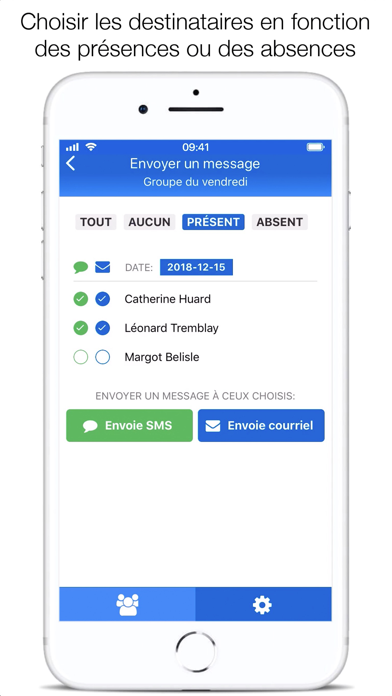 Screenshot #3 pour Groupes Simples