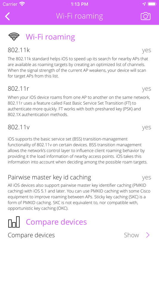 #6. Wi-Fi Info (iOS) 由: Csaba Iranyi