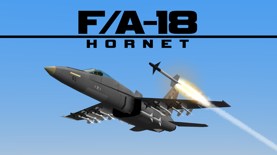 FA18 HORNET FIGHTER JET - 1.5.1 - (iOS)