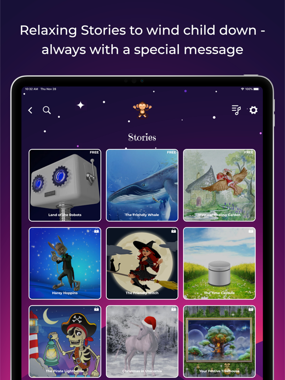 New Horizon: Sleep Meditations iPad screenshot 4 - Health & Fitness app