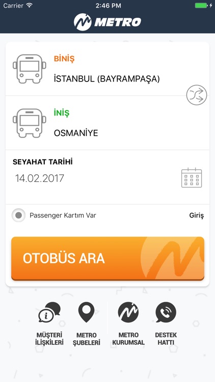 Metro Turizm Otobus Bileti Al By Atlas Yazilim