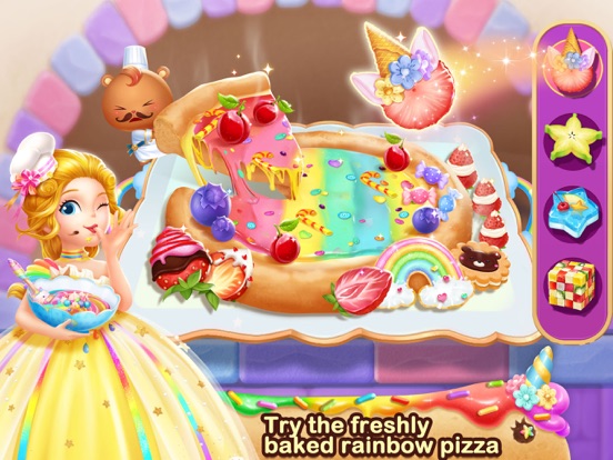 Princess Libby Unicorn Food iPad screenshot 4 - Games app