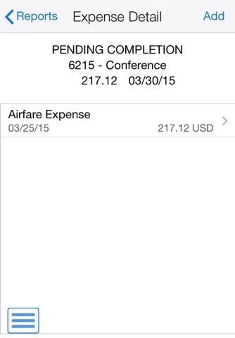 Скриншот из Expense Entry Phone for JDEE1