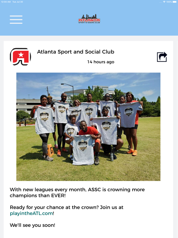 Screenshot #5 pour Atlanta Sport & Social Club