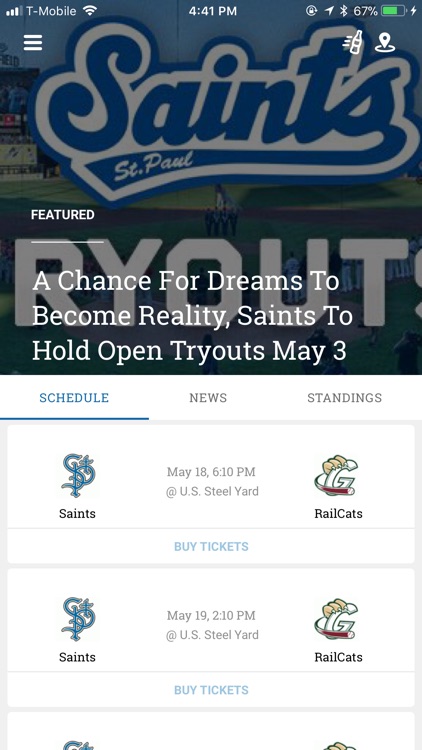 St. Paul Saints Baseball