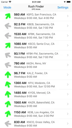 Rush Finder screenshot 1