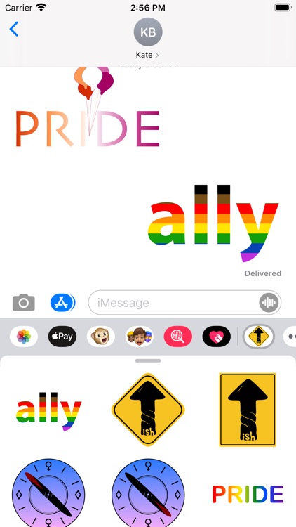 Straightish Sticker Pack