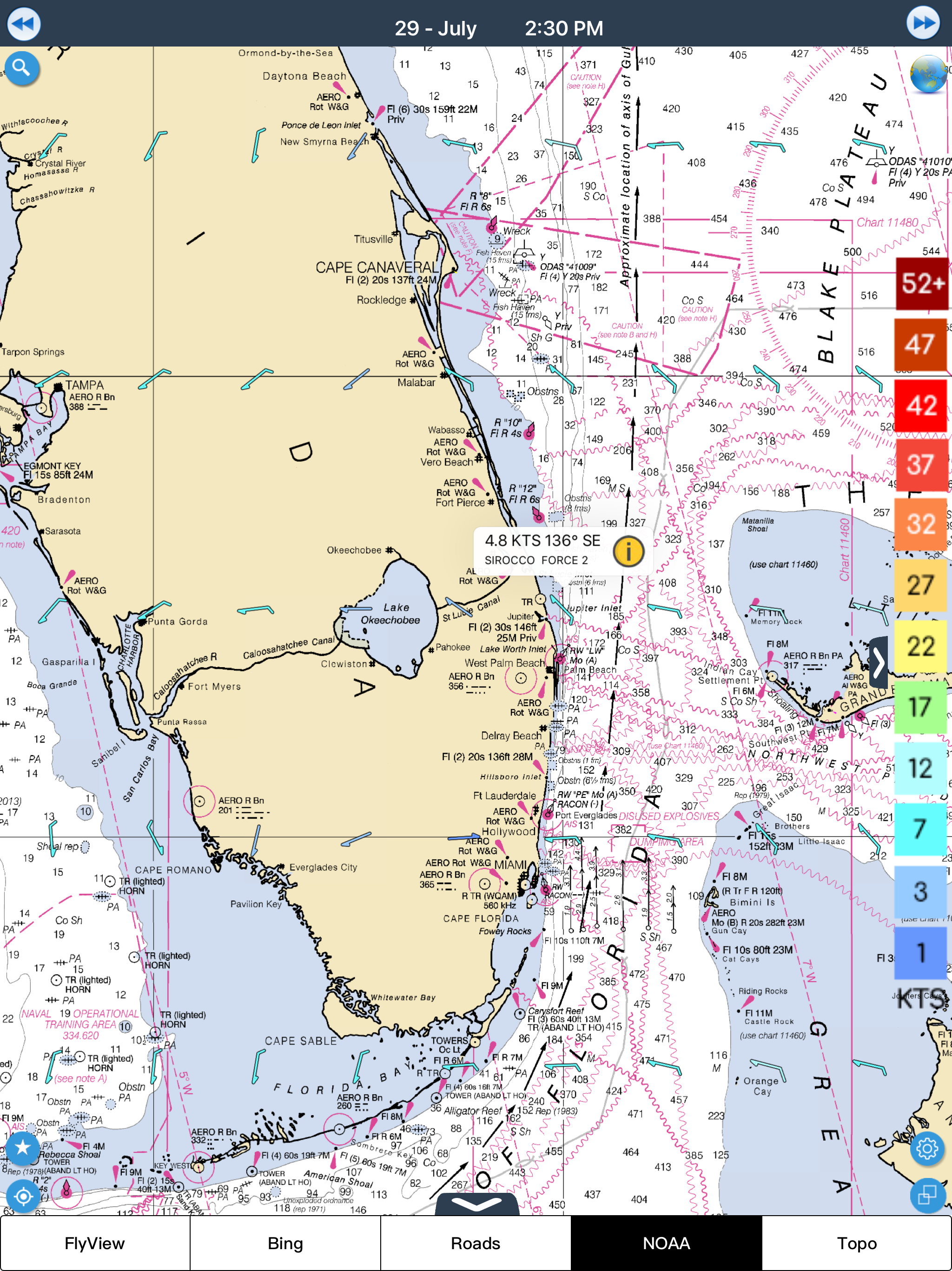 Wind forecast for Windgurus screenshot 11