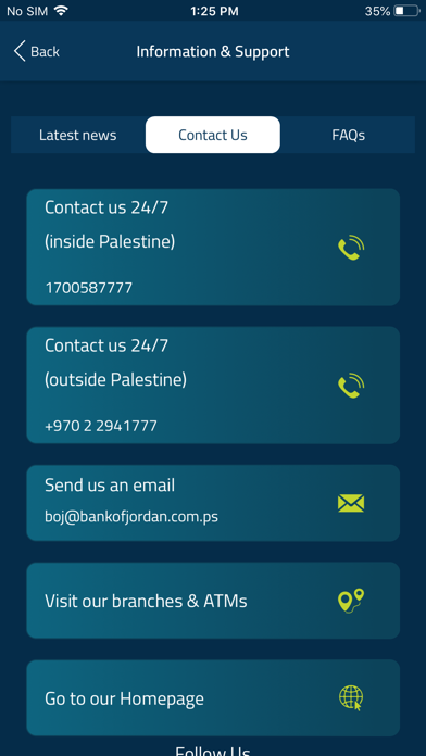 How to cancel & delete BOJ Palestine from iphone & ipad 3