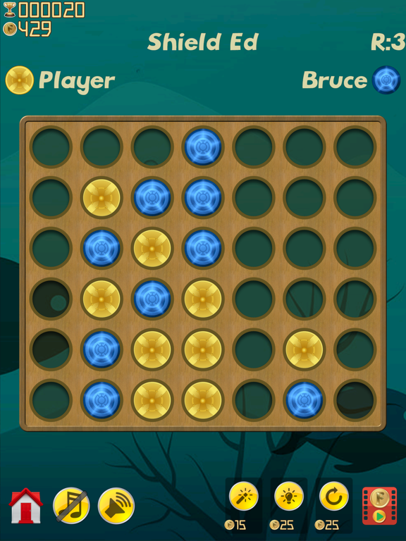 4 In A Line Adventure iPad screenshot 5 - Games app