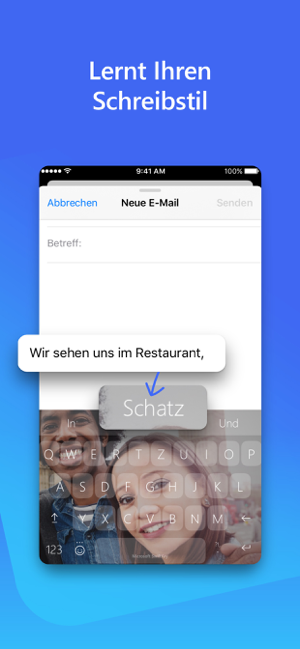 ‎Microsoft SwiftKey-Tastatur Screenshot