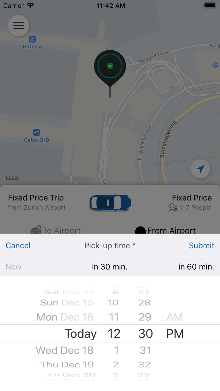 Airport Taxi Zürich