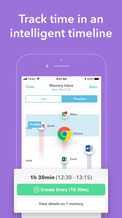 Timely Automatic Time Tracking