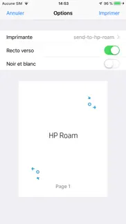 hp roam iPhone Captures Décran 2