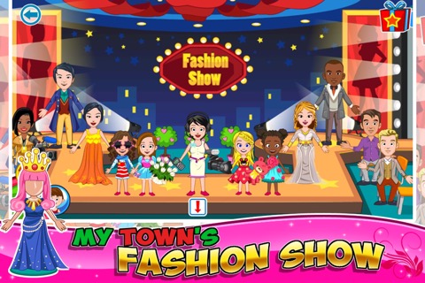 My Town Super Doll House Bundle. Play Makeup & Dress Up with dollsのおすすめ画像3
