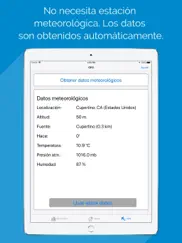 medidor de densidad del aire ipad capturas de pantalla 2