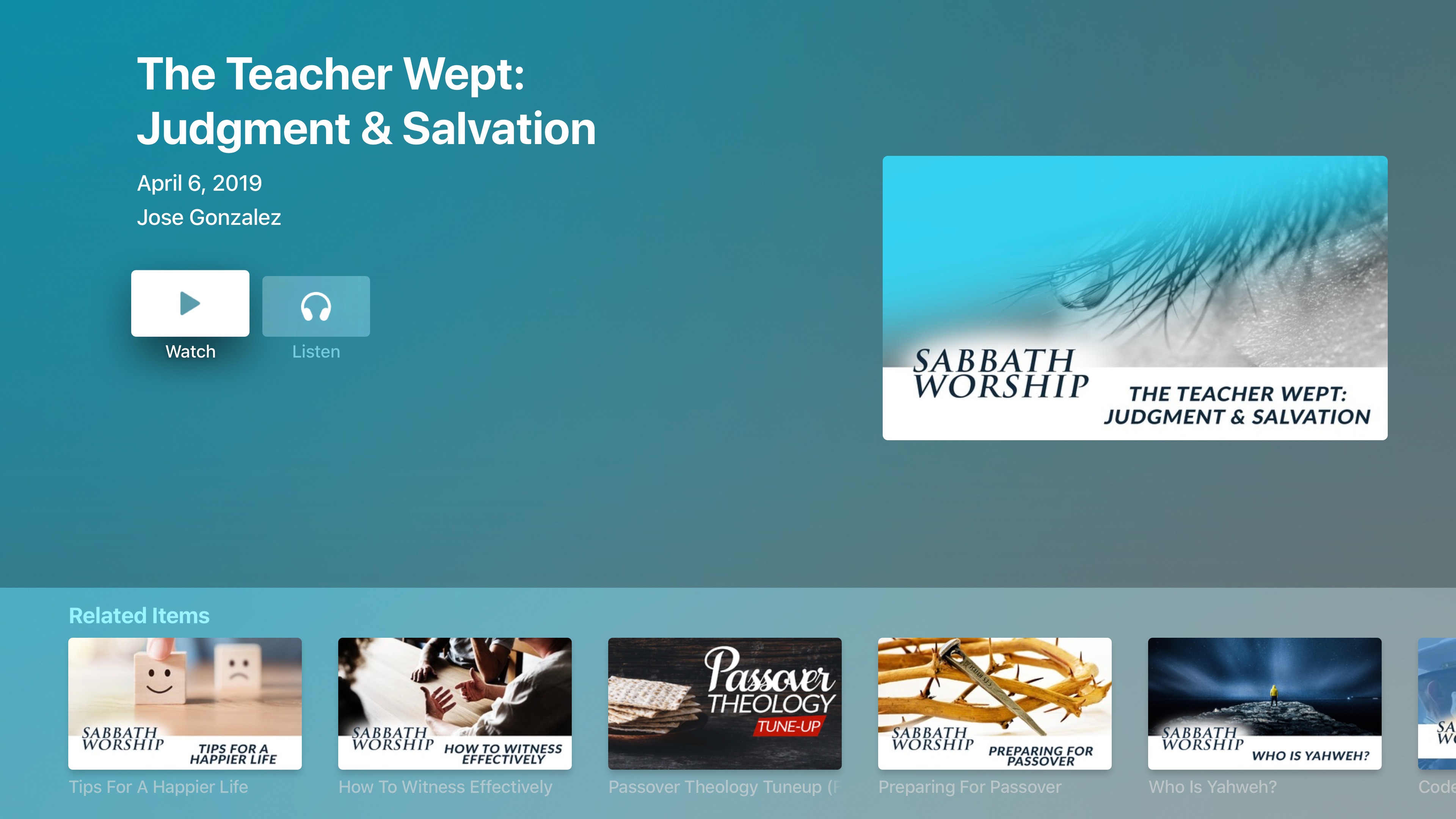 Yahweh's Restoration Ministry screenshot 8
