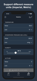 Air Density & Altitude: AirLab screenshot 4