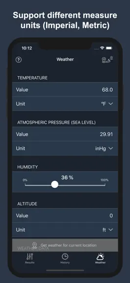 Game screenshot Air Density & Altitude: AirLab hack