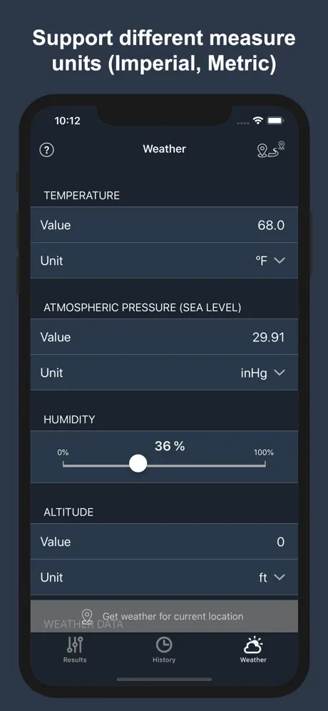 Air Density & Altitude: AirLab