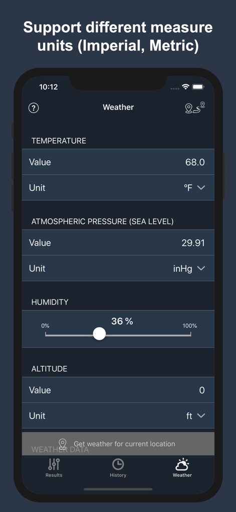 Air Density & Altitude: AirLab - Sports App | MWM