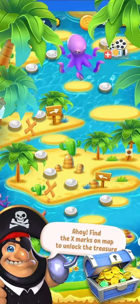 Pirate MATCH 2 – Idle Puzzle