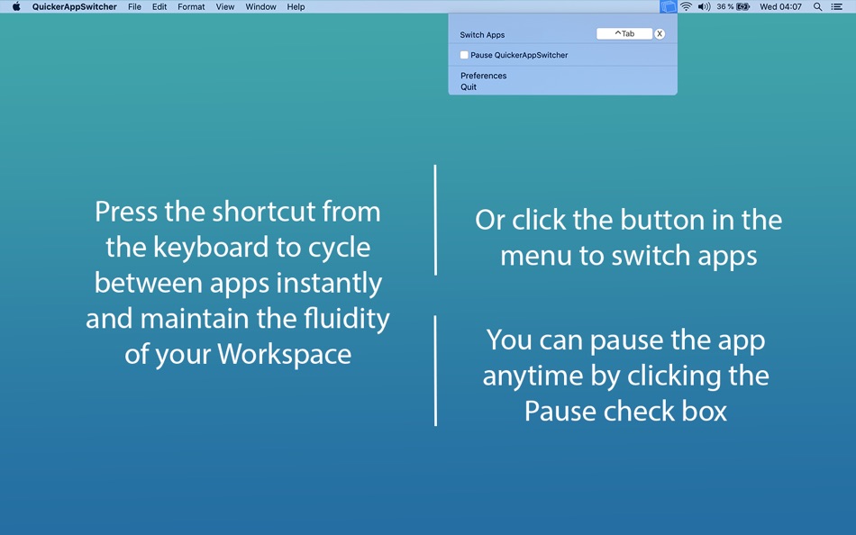 #2. QuickerAppSwitcher (macOS) 由: Lucian Boiangiu