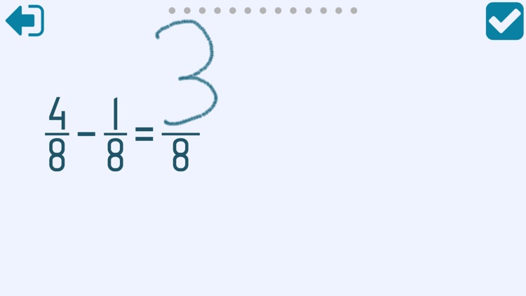 Subtracting Fractions screenshot-3