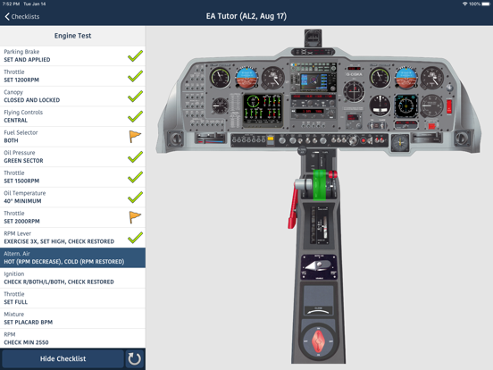 Screenshot #4 pour PreFlight: Grob Tutor