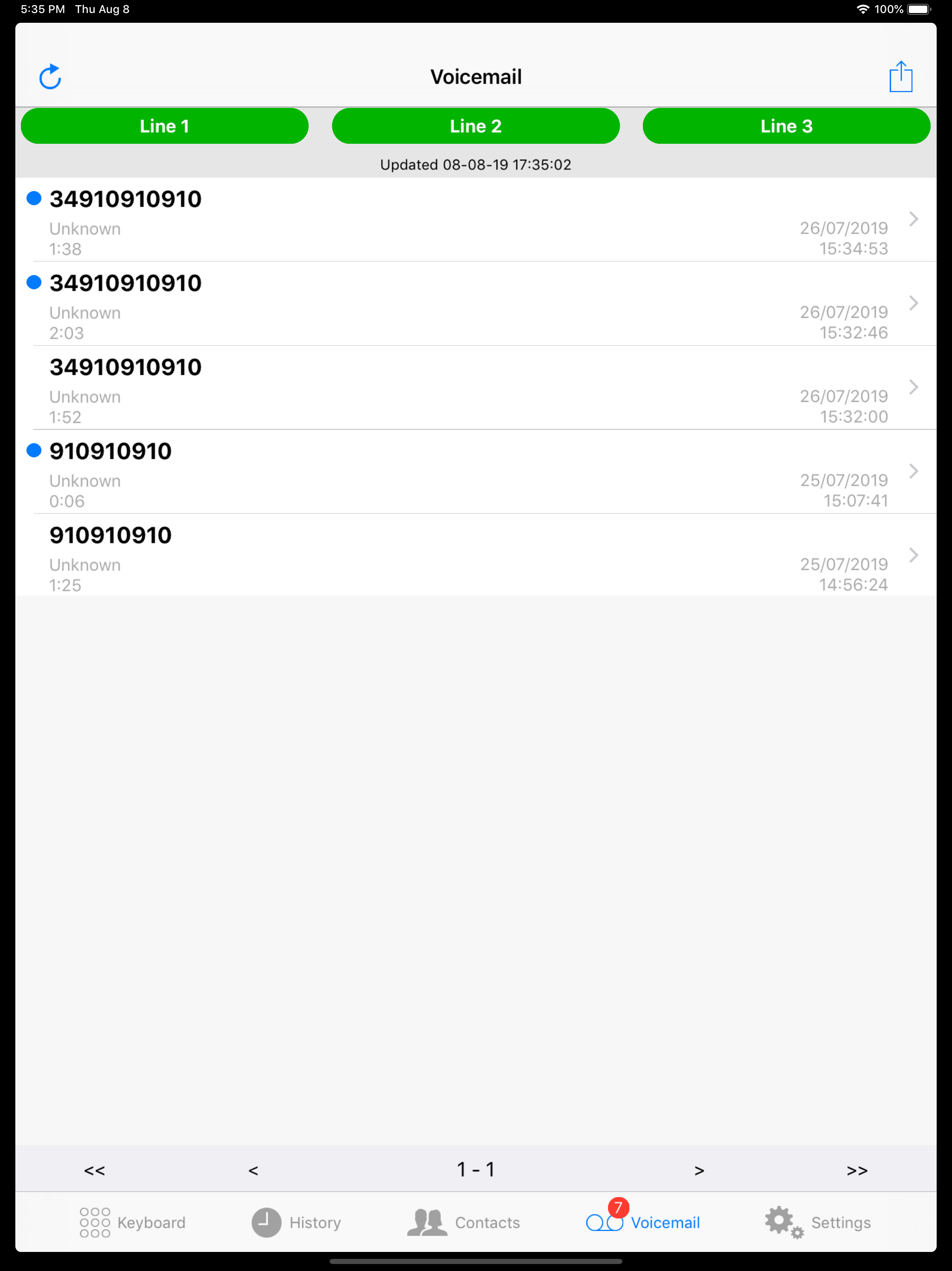 Voip Duocom - softphone SIP screenshot 6