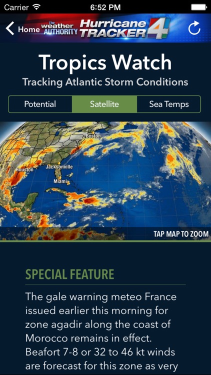 WJXT Hurricane Tracker