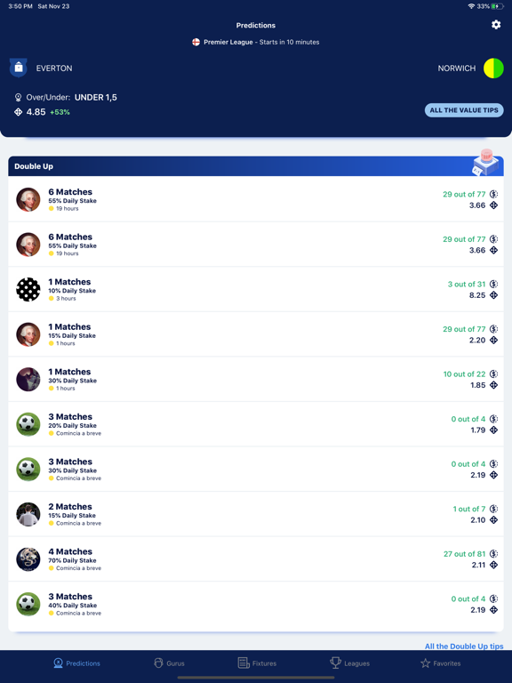 Tipstar - football predictions